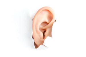 woman ear